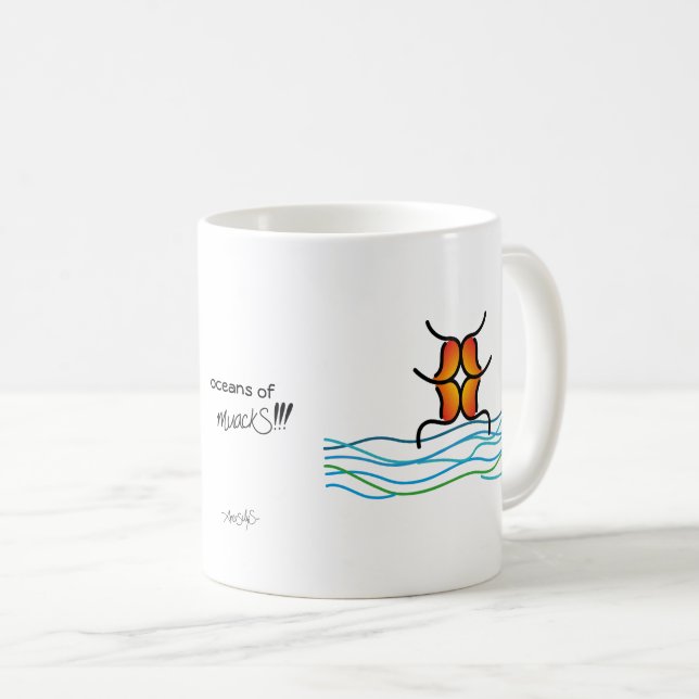 Ozeane des Mucks!!! - SOUL Kaffeetasse (VorderseiteRechts)