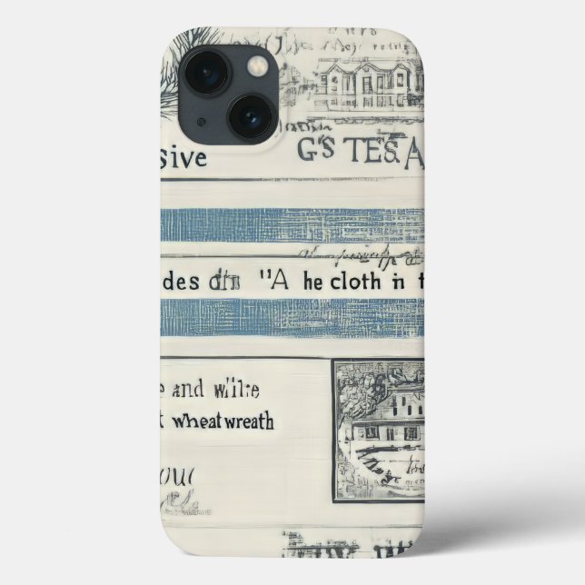 Ozeane Inspiriert Telefonzelle mit Meeresdetails Case-Mate iPhone Hülle (Rückseite)