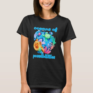 Ozeane mit Möglichkeiten Buchlesen 2022 Ozeane W T-Shirt
