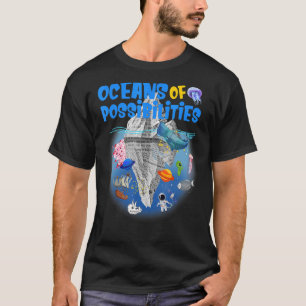 Ozeane mit Möglichkeiten Sommerlesen 2022 Fisch A T-Shirt