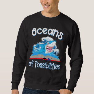 Ozeane mit Möglichkeiten Sommerlesung 2022 Haie Sweatshirt