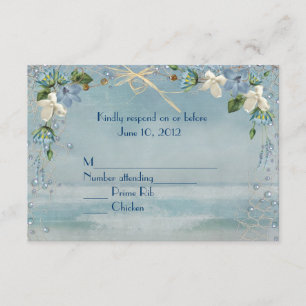 Ozeane und Blume in UAWG des nautischen Netzes RSVP Karte