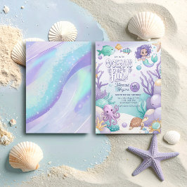 Ozeane von Fun Mermaid Geburtstag V1 ID1142 Feiertagskarte