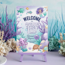 Ozeane von Fun Mermaid Willkommen V1 ID1142