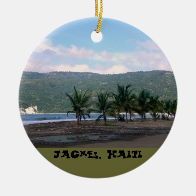 Ozeane weg keramik ornament (Vorne)