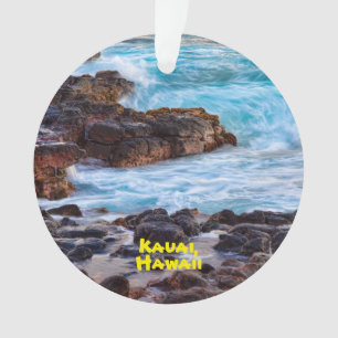 Ozeangewässer von Kauai, Hawaii Ornament