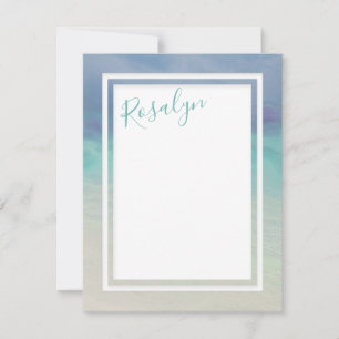 Ozeangrenze Mitteilungskarte