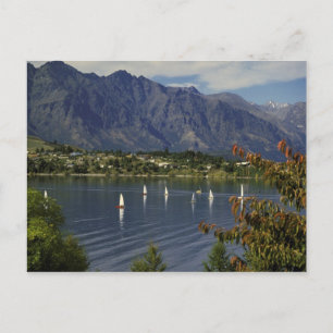 Ozeanien, Neuseeland, Südinsel, Queenstwon. Postkarte