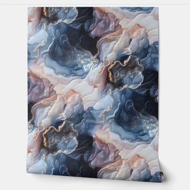 ozeanisch Bio Tapete (Abrollen)