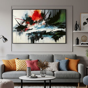 Ozeanische Explosion Poster