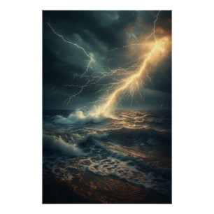 Ozeanische Wut Poster