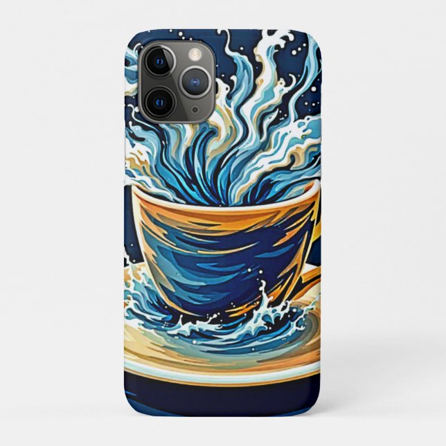Ozeankaffee Case-Mate iPhone Hülle (Rückseite)