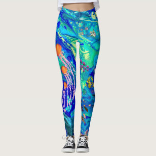 Ozeankunst-Leggings, Leggings