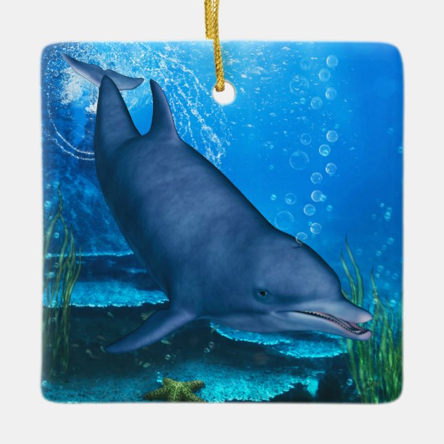 Ozeanlächeln Keramikornament (Vorderseite)