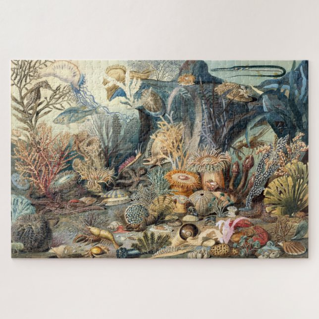 Ozeanleben Puzzle (Horizontal)