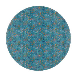 Ozeanmuster Schneidebrett