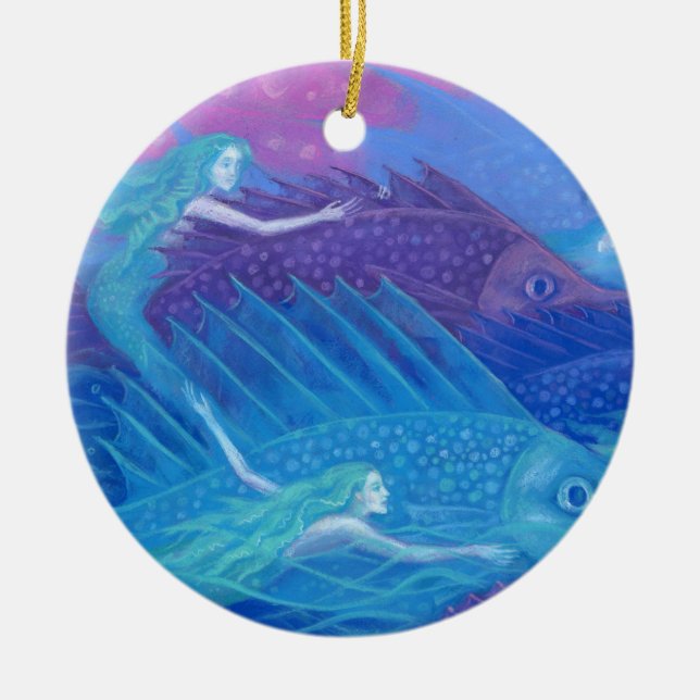 Ozeannomaden Keramikornament (Vorne)