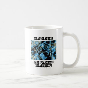 Ozeanographen haben Planktonic Beziehungen Kaffeetasse