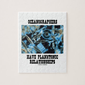 Ozeanographen haben planktonische Beziehungen Puzzle