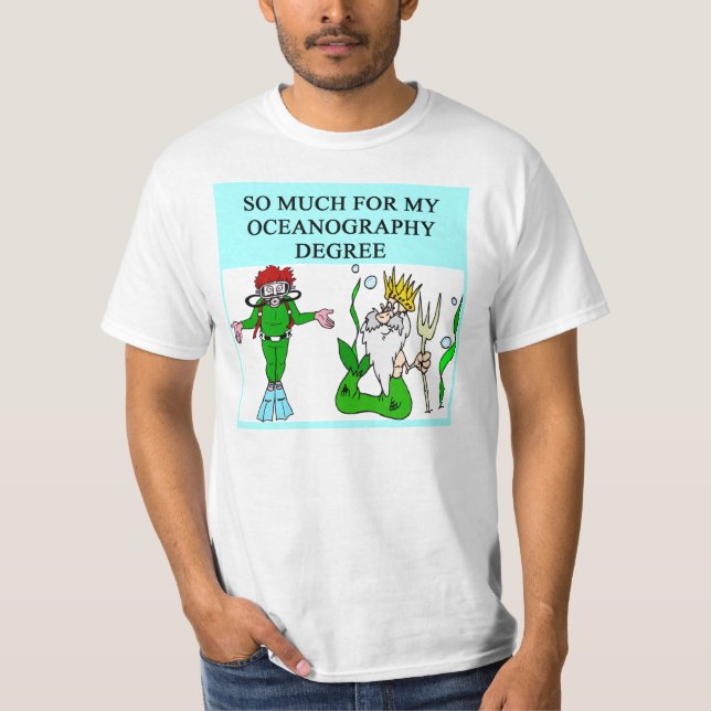 OZEANOGRAPHIE-Ozeanograph T-Shirt (Vorderseite)