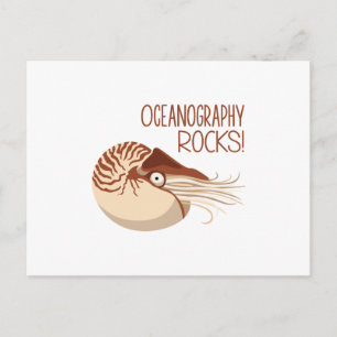 Ozeanographie Postkarte