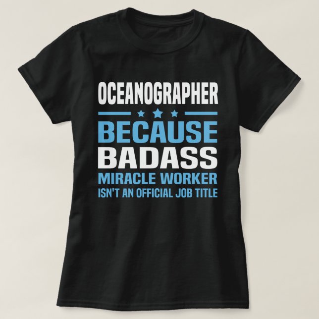 Ozeanographin T-Shirt (Design vorne)