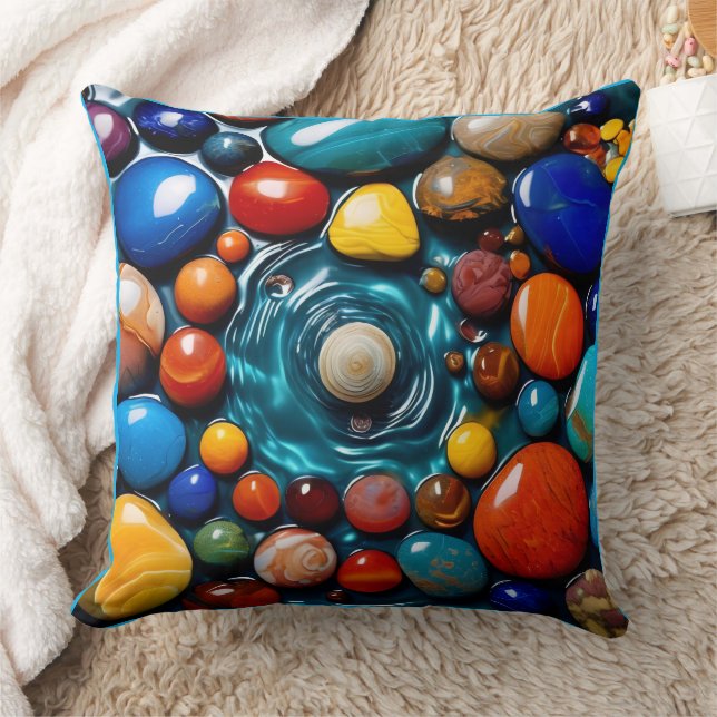 Ozean's Gem Mosaik Kissen (Decke)