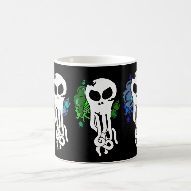 Ozeanschädelgrün Tasse (Mittel)