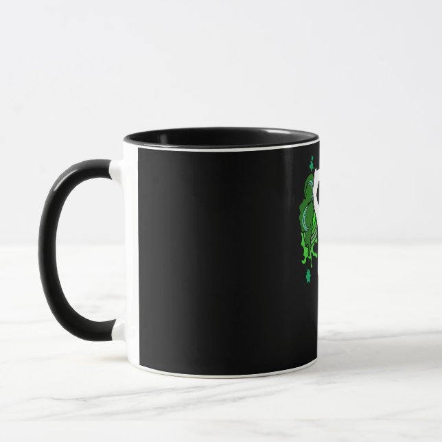 Ozeanschädelgrün Tasse (Links)