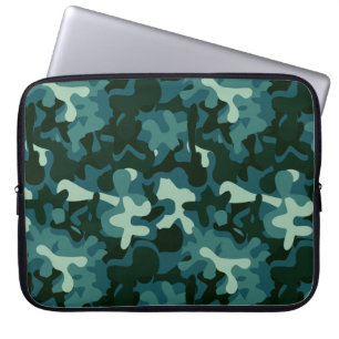 Ozeansignatur-Camouflage Laptopschutzhülle