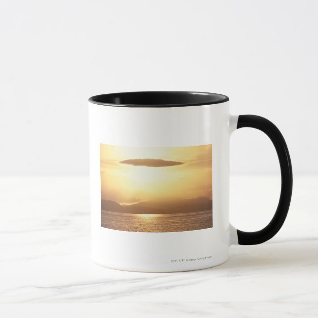 Ozeansonnenuntergang Tasse (Rechts)