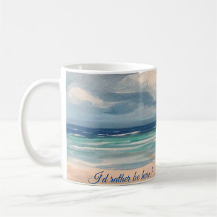 Ozeanszene Kaffeetasse