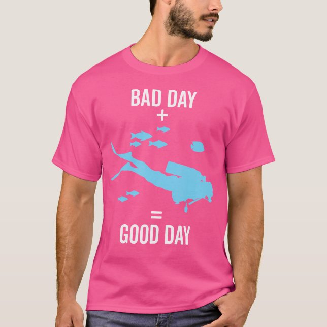Ozeantaucher Funny Diving T-Shirt (Vorderseite)