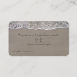 Ozeantide Begleitkarte