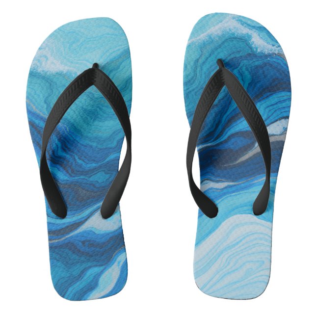 Ozeantiefen Flip Flops (Fußbett)