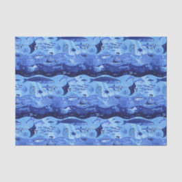 Ozeantiefenzonen - Unterwassertiere Seidenpapier