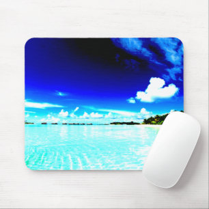 Ozeantraum blaue Insel karibisch exotisch Case-Mat Mousepad