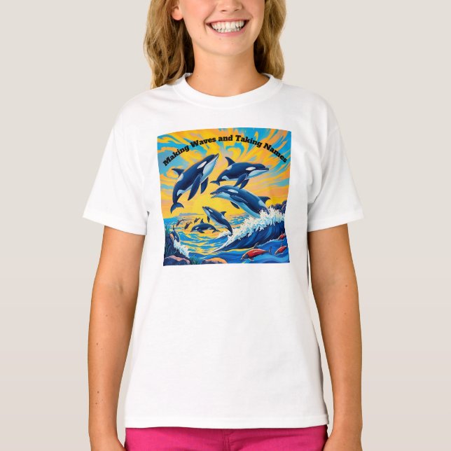 Ozeanumarmung T-Shirt (Vorderseite)