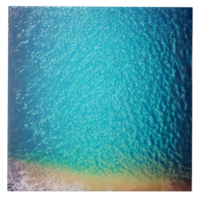 Ozeanwelle Fliese (Vorderseite)