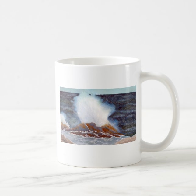 Ozeanwelle Kaffeetasse (Rechts)