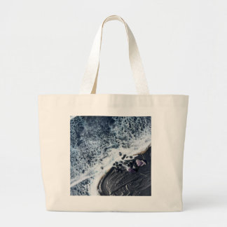 Ozeanwelle Kristall-Kunst-Tasche Strandtasche Jumbo Stoffbeutel