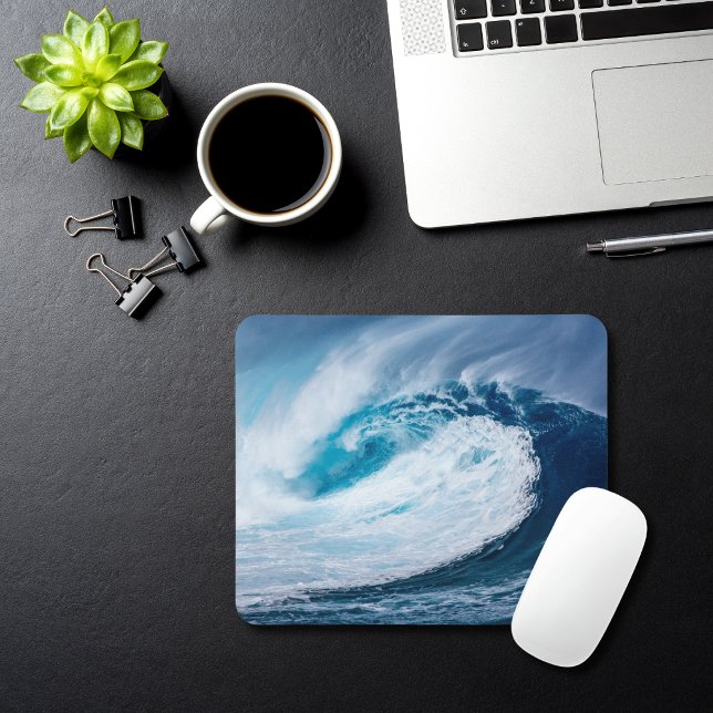 Ozeanwelle Mousepad (Von Creator hochgeladen)