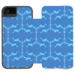 Ozeanwellen & Bänder Incipio Watson™ iPhone 5 Geldbörsen Hülle