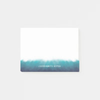 Ozeanwellen Blaue Wasserfarbe Personalisiert