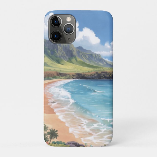 Ozeanwellen Hawaii Case-Mate iPhone Hülle (Rückseite)