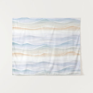 Ozeanwellen-Stranddesign 365 Wandteppich