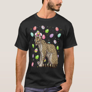 Ozelot Bunny Ostereier Funny Ocelot Ostersund T-Shirt