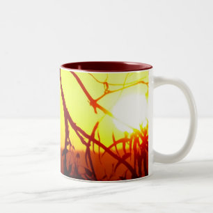 OZiSUNSET-Tasse Zweifarbige Tasse