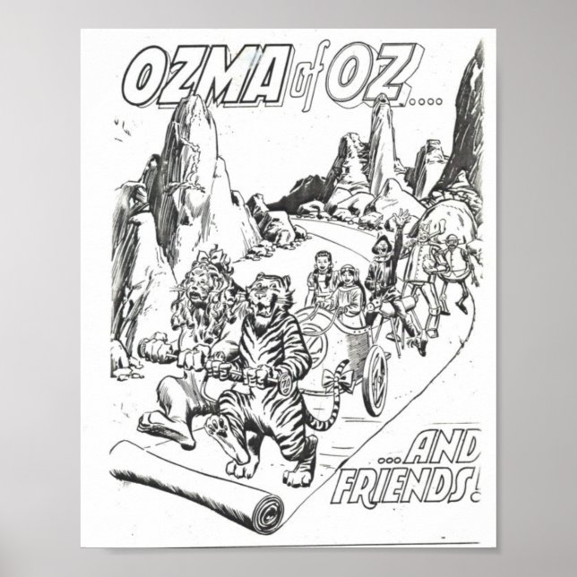 Ozma von Oz und Freunde Poster (Vorne)
