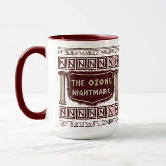 Ozone Nightmare Griechische Kaffee Tasse